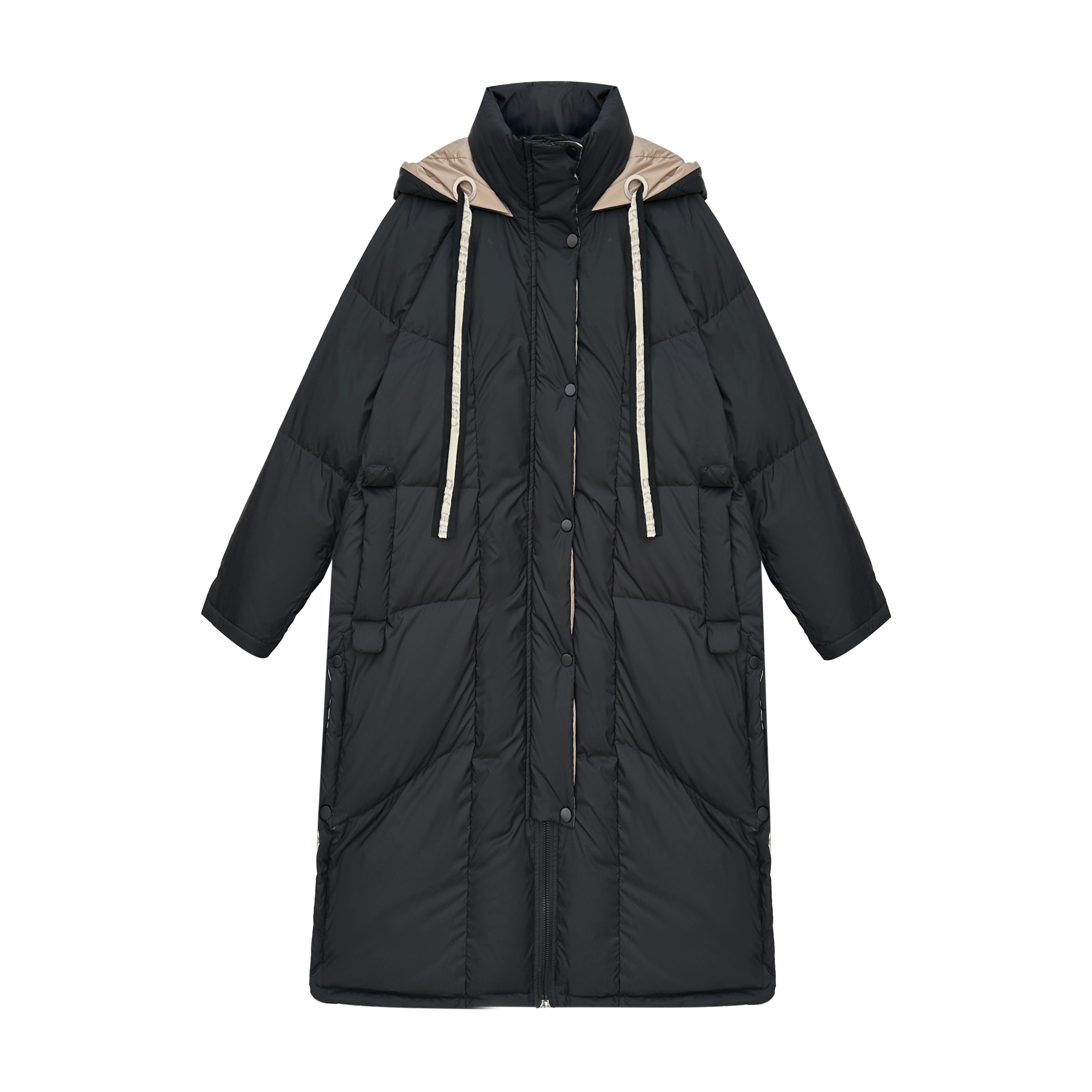 大码长款休闲时尚羽绒服A17