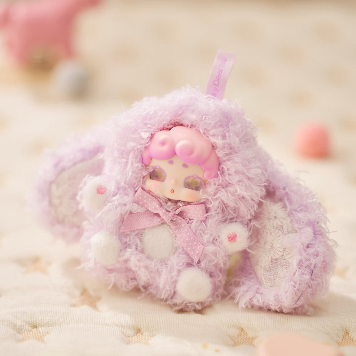 【正版代拆】LuckyDeerNai晚安小兔甜心宝贝系列毛绒