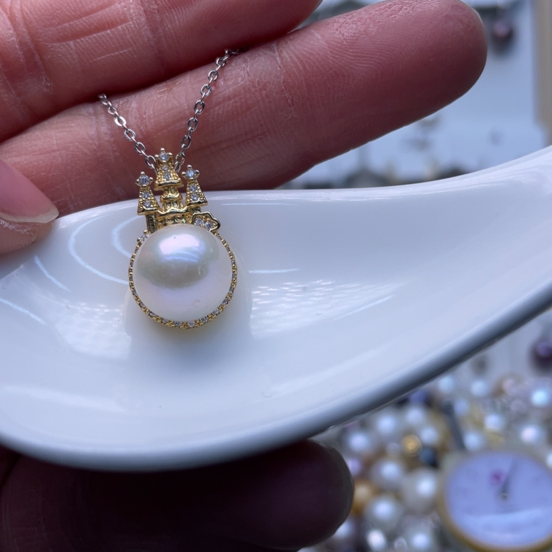 淡水珍珠颈饰未镶嵌