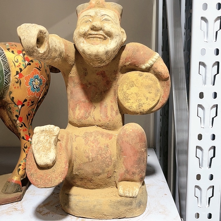 瓦当摆件摆件茶桌茶台陶瓷石*润
