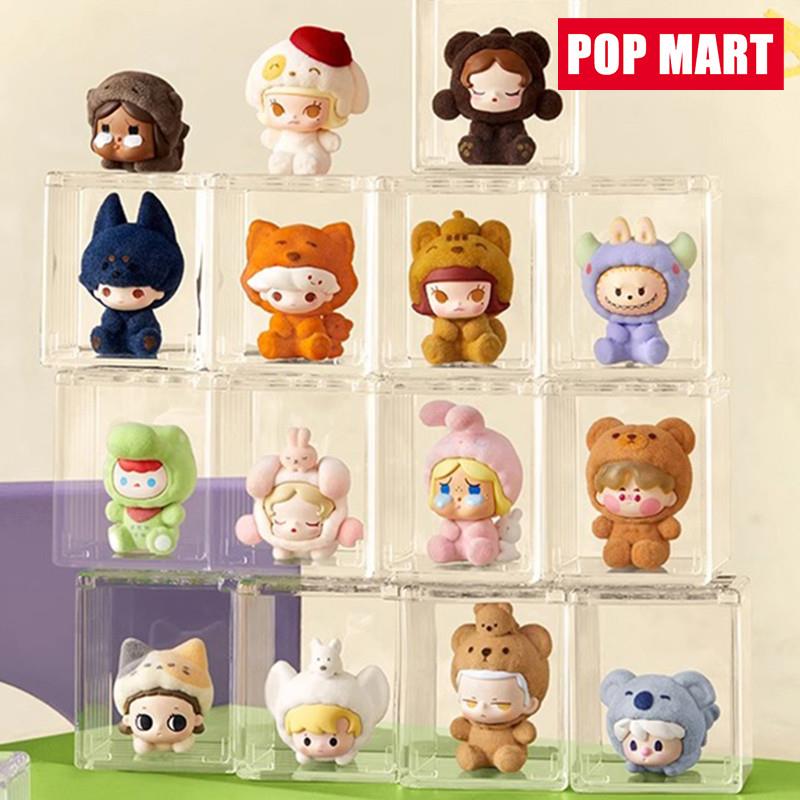 蜂拥可爱PopMart泡泡Mart正宗新潮动物娃娃