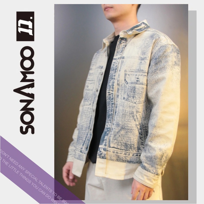 【D18989】周董同款秋冬新款男女通穿牛仔夹克外套