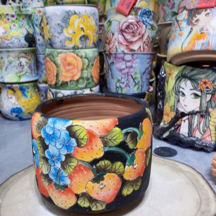 景德镇艺术手绘作品