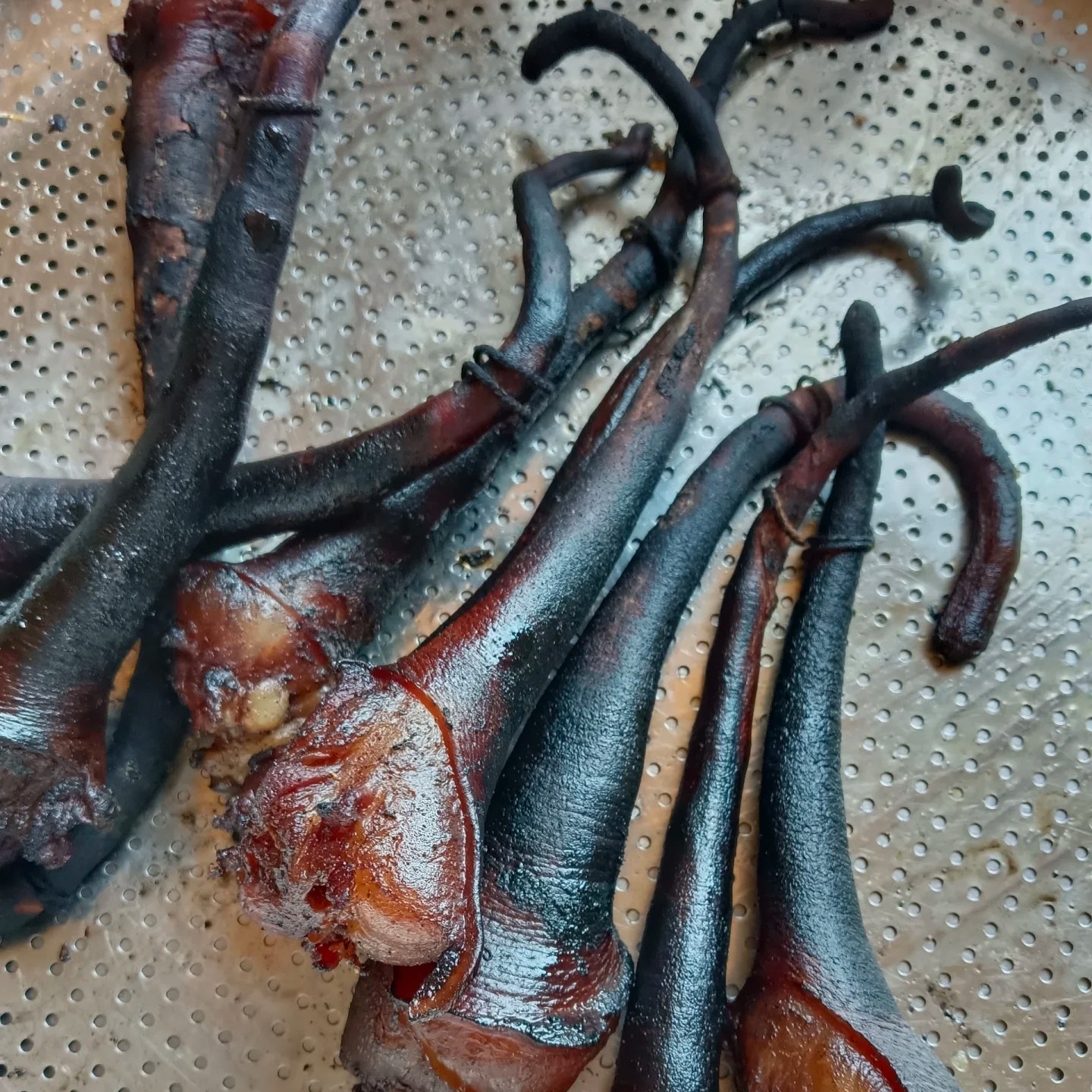 四川特产烟熏腊猪尾巴腊猪尾四川巴中特产农家味下酒菜