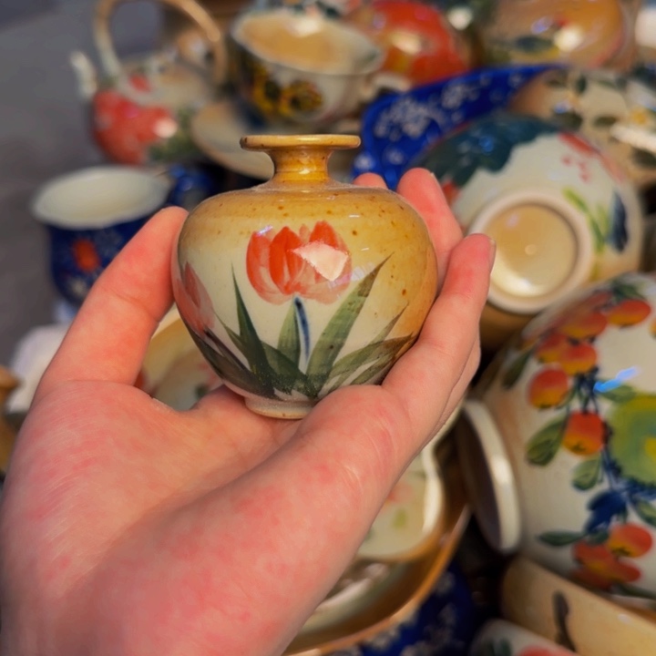 瓷片景德镇陶瓷手工手绘