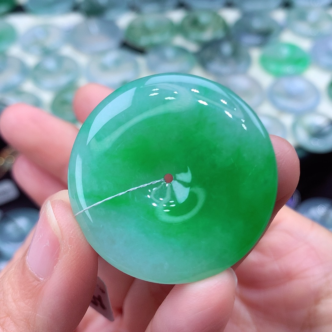 颈饰未镶嵌翡翠编号137-尺寸34/6.2