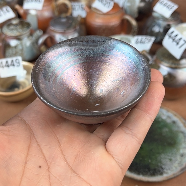 壶深**客柴烧茶器主人杯