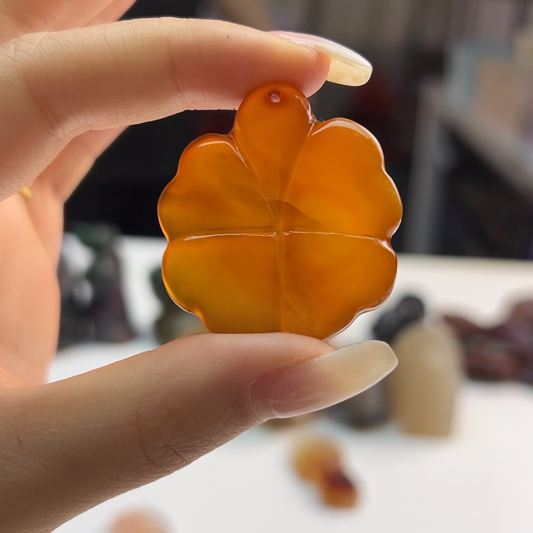 玛瑙/玉髓未镶嵌吊坠(不含链)