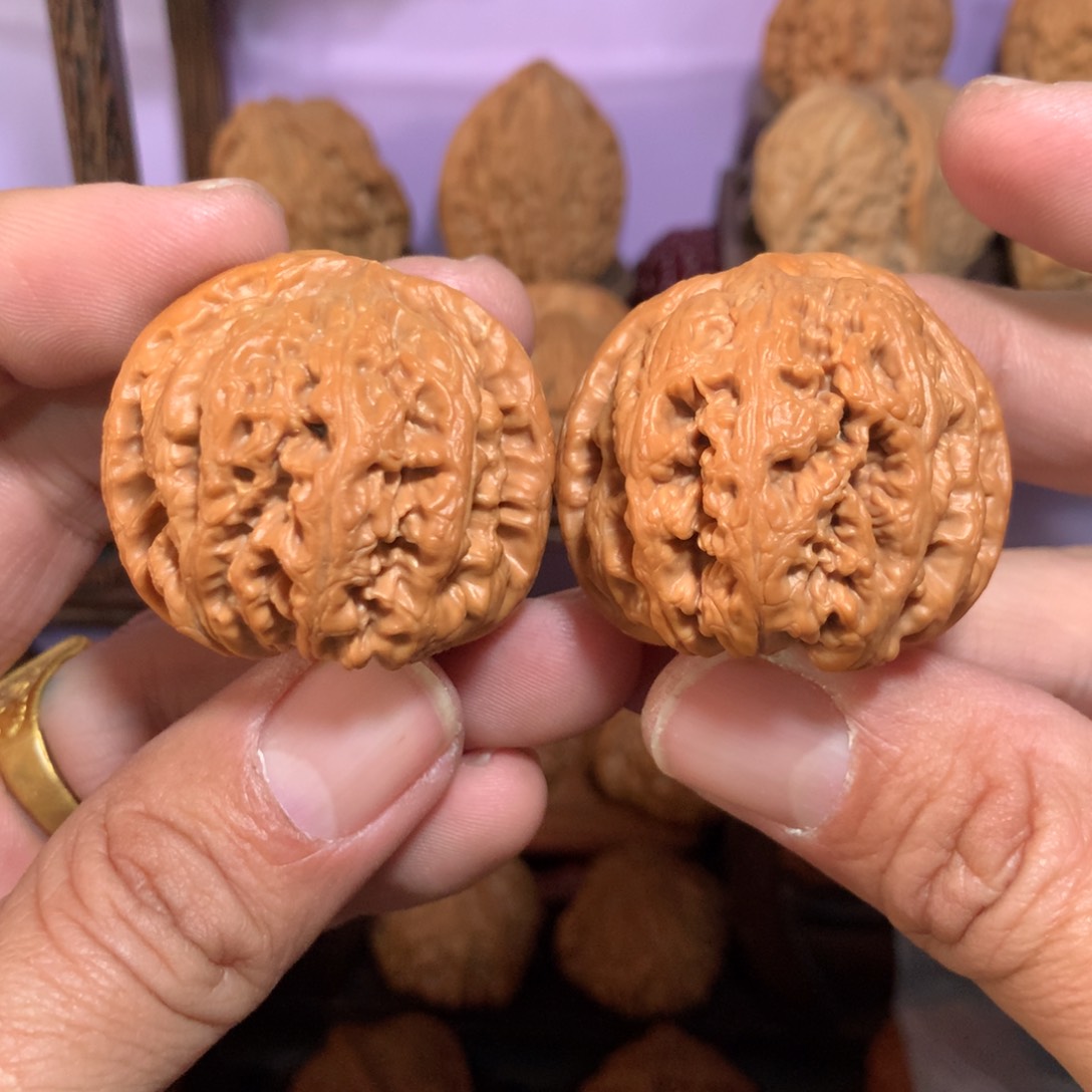 文玩核桃把件39粗筋福利款