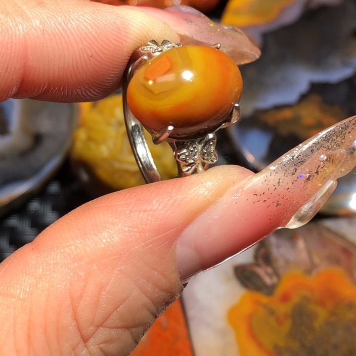 玛瑙/玉髓手链未镶嵌