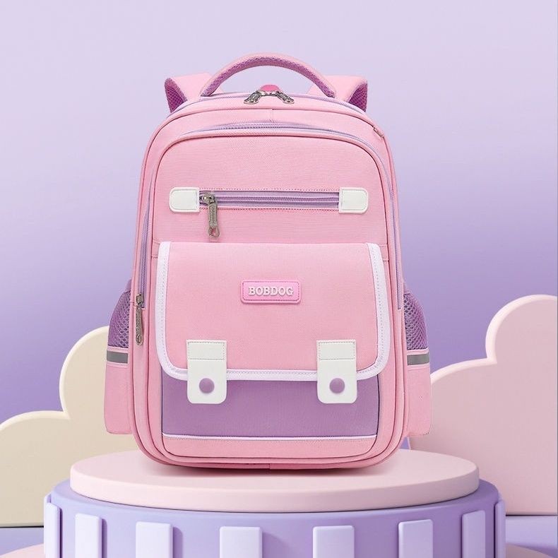 小学生网红书包男女通用轻便减负护脊适合一到六年级