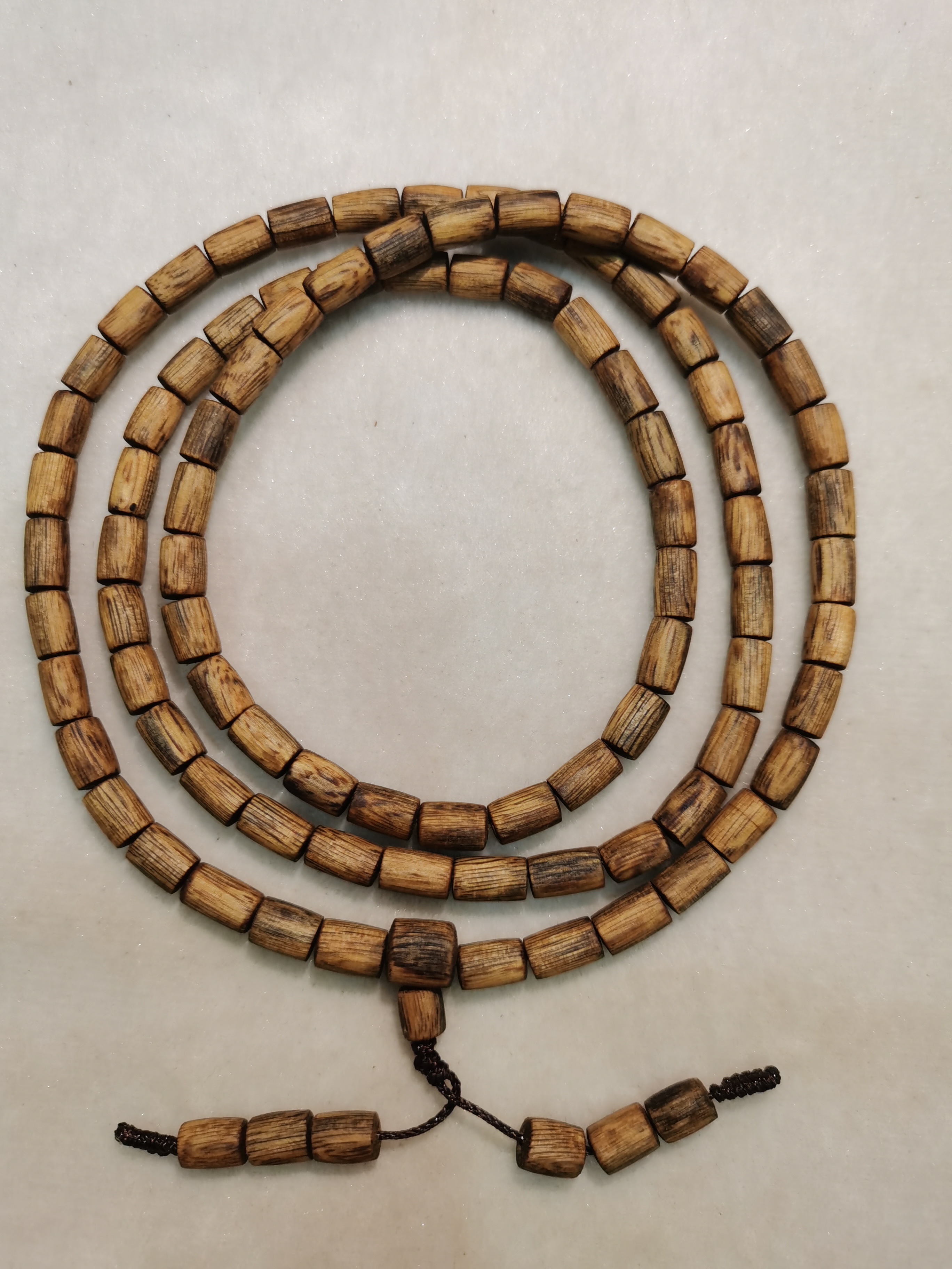 沉香Y11-2 棋楠桶珠九九沉06多圈12/13克多样性发一