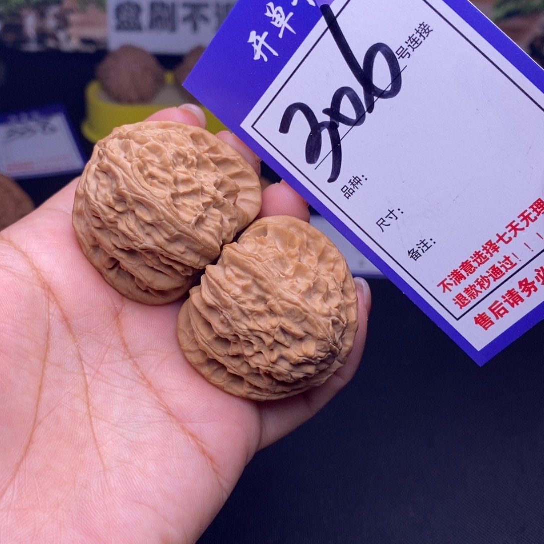 吊坠文玩核桃306号链接白狮子4.1尺全品