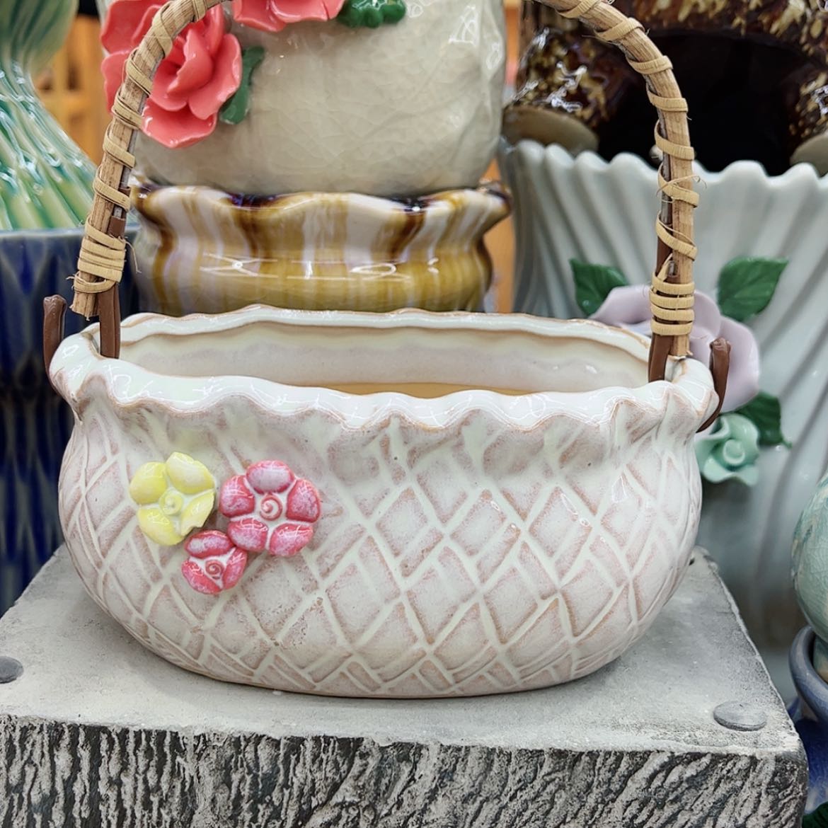 【闪购商品】陶瓷花盆