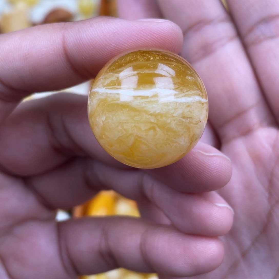 蜜蜡珠宝奇石未镶嵌粉26.3