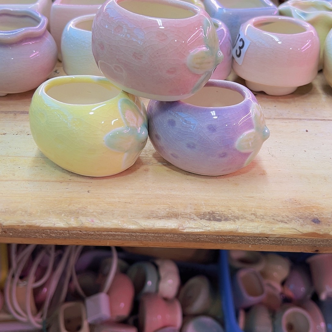 陶瓷花盆当场凑满12包邮