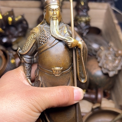 铜制文玩把玩物件