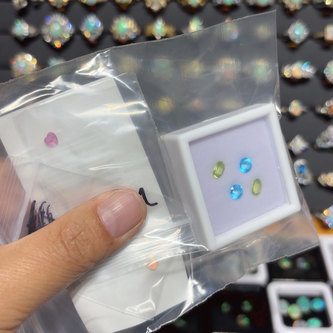 月***ᐝ欧泊银S925镶嵌戒指