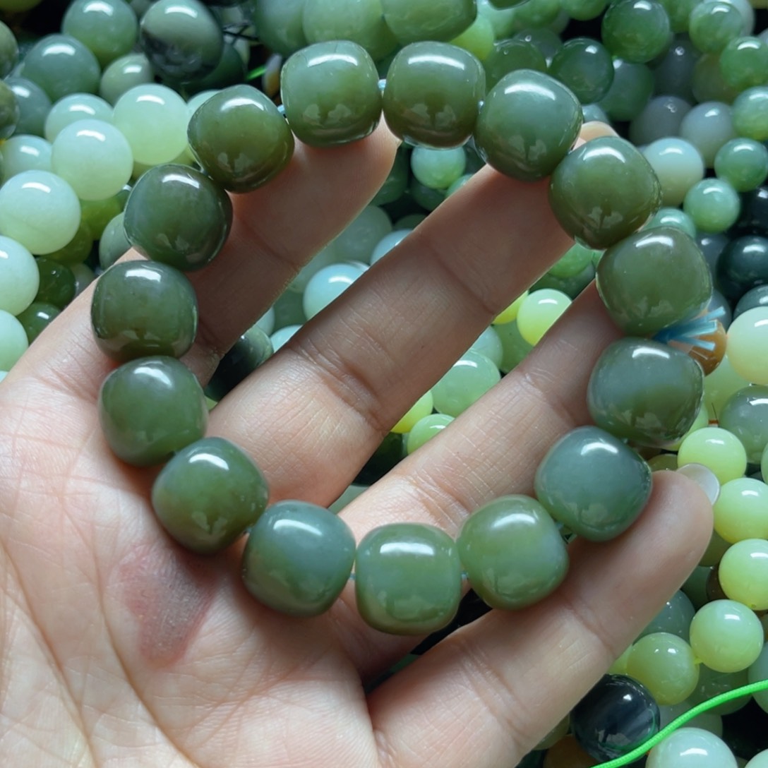 和田玉手链未镶嵌