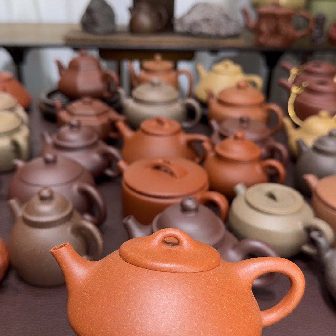 紫砂茶壶ㅤ*红降坡彭年石瓢120cc孤品捡漏