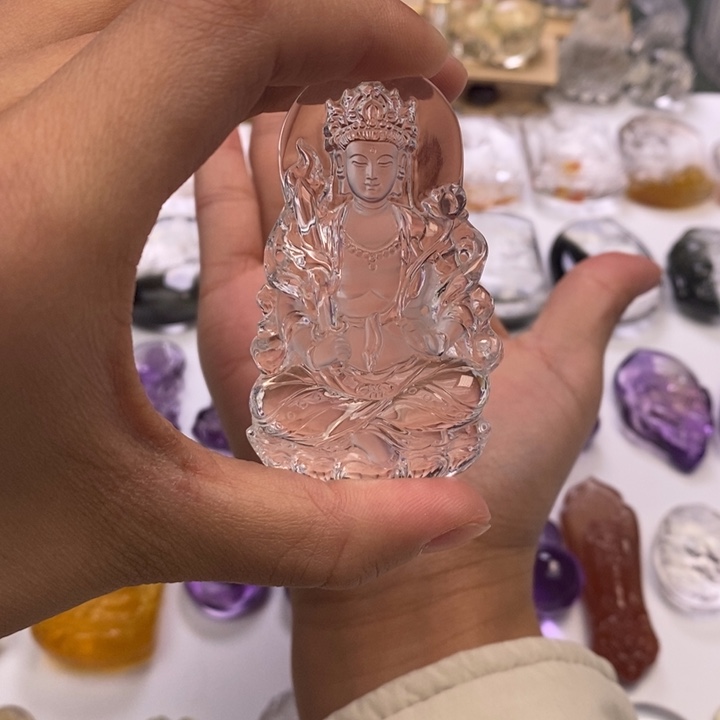 江***恶颈饰水晶未镶嵌定制