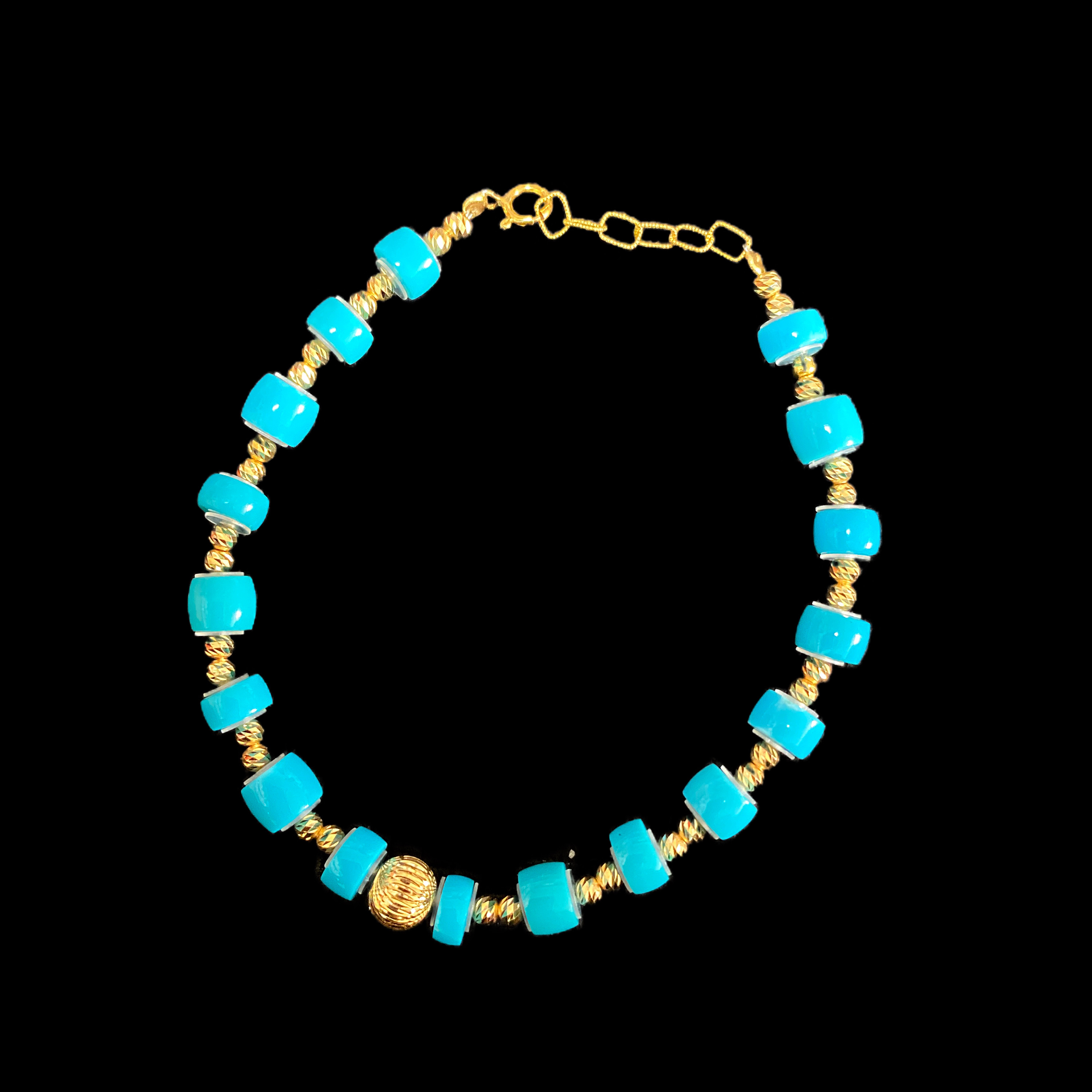 3655-DIY手链孤品