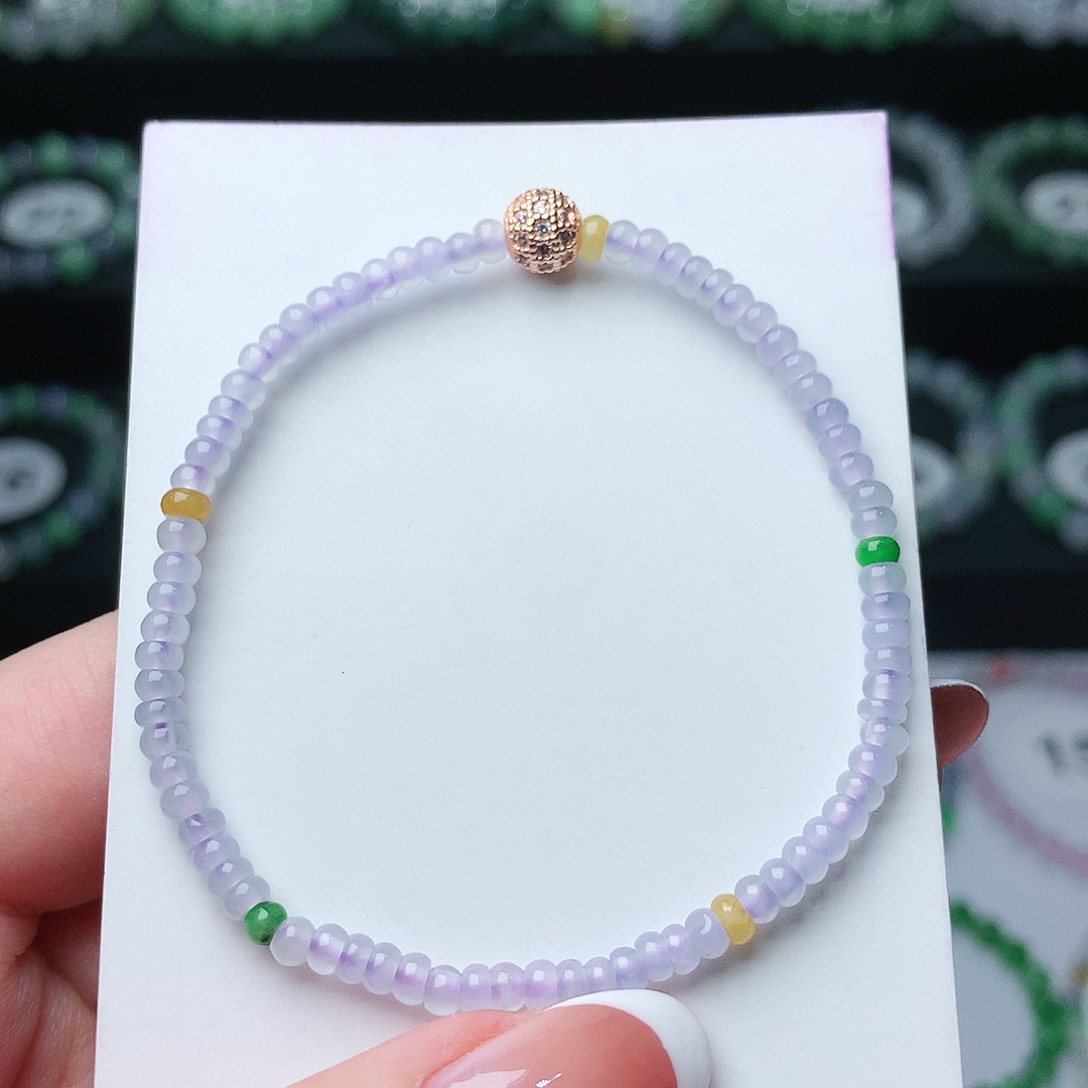 翡翠手链未镶嵌翡翠