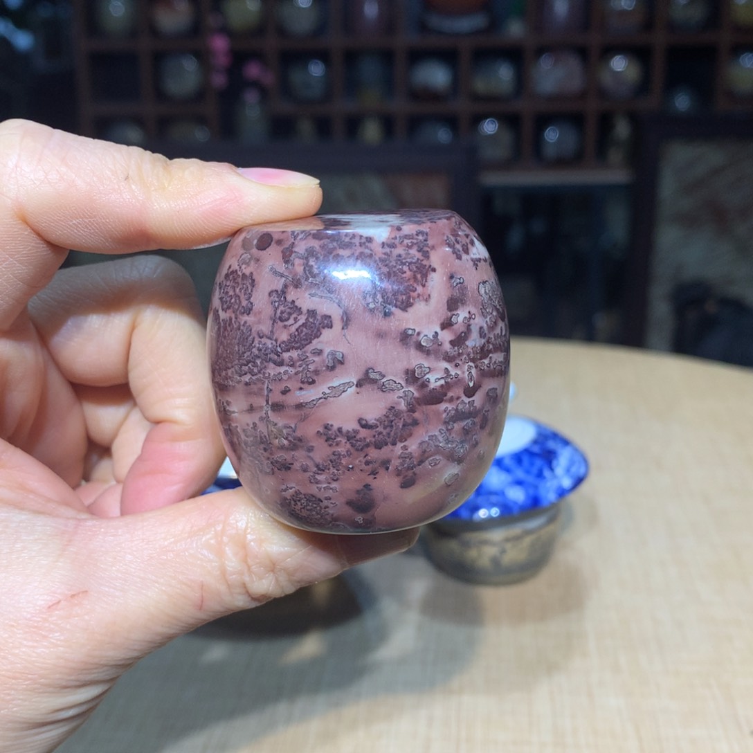 紫砂广西国画石，收藏观赏