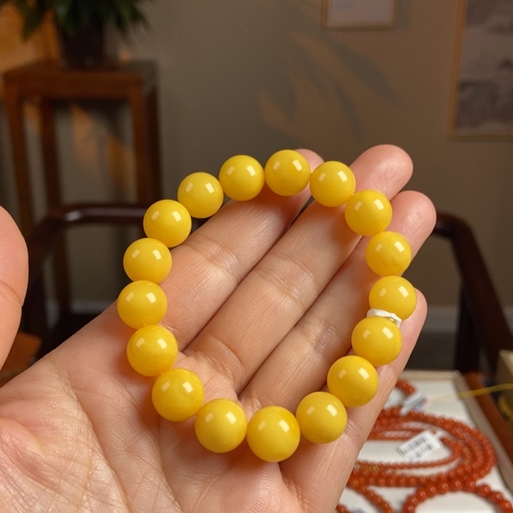 琥珀手链未镶嵌蜜蜡手串11