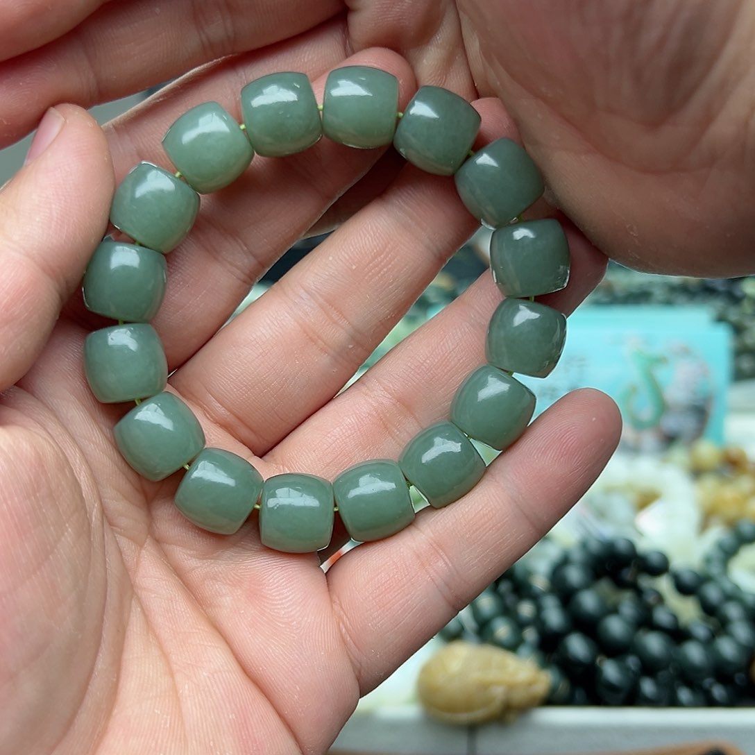 和田玉手链未镶嵌