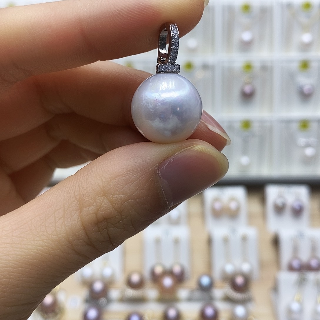 淡水珍珠颈饰合金