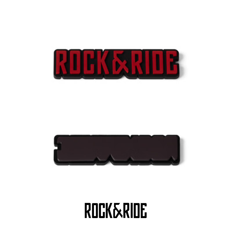 ROCK&RIDE 定制LOGO冰箱贴（黑红色）