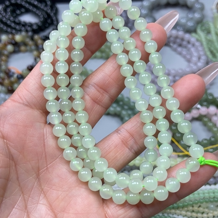 和田玉颈饰未镶嵌6