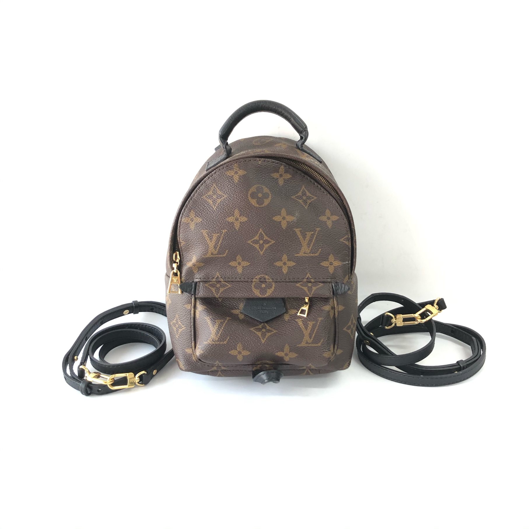 95新 LV 安洁利严选 LV老花mini双肩包 WHZ502035H