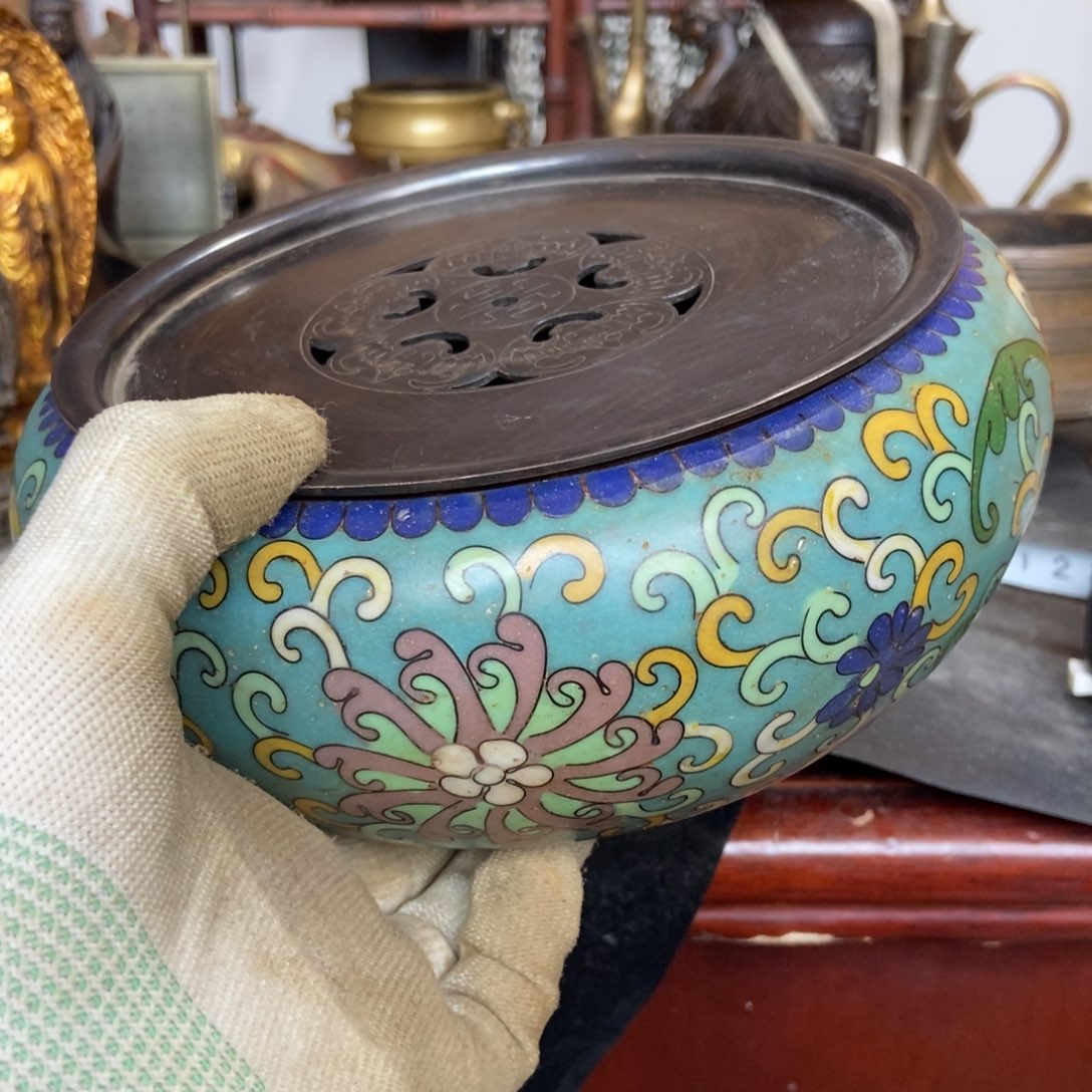 铜器工艺品摆件香炉摆件