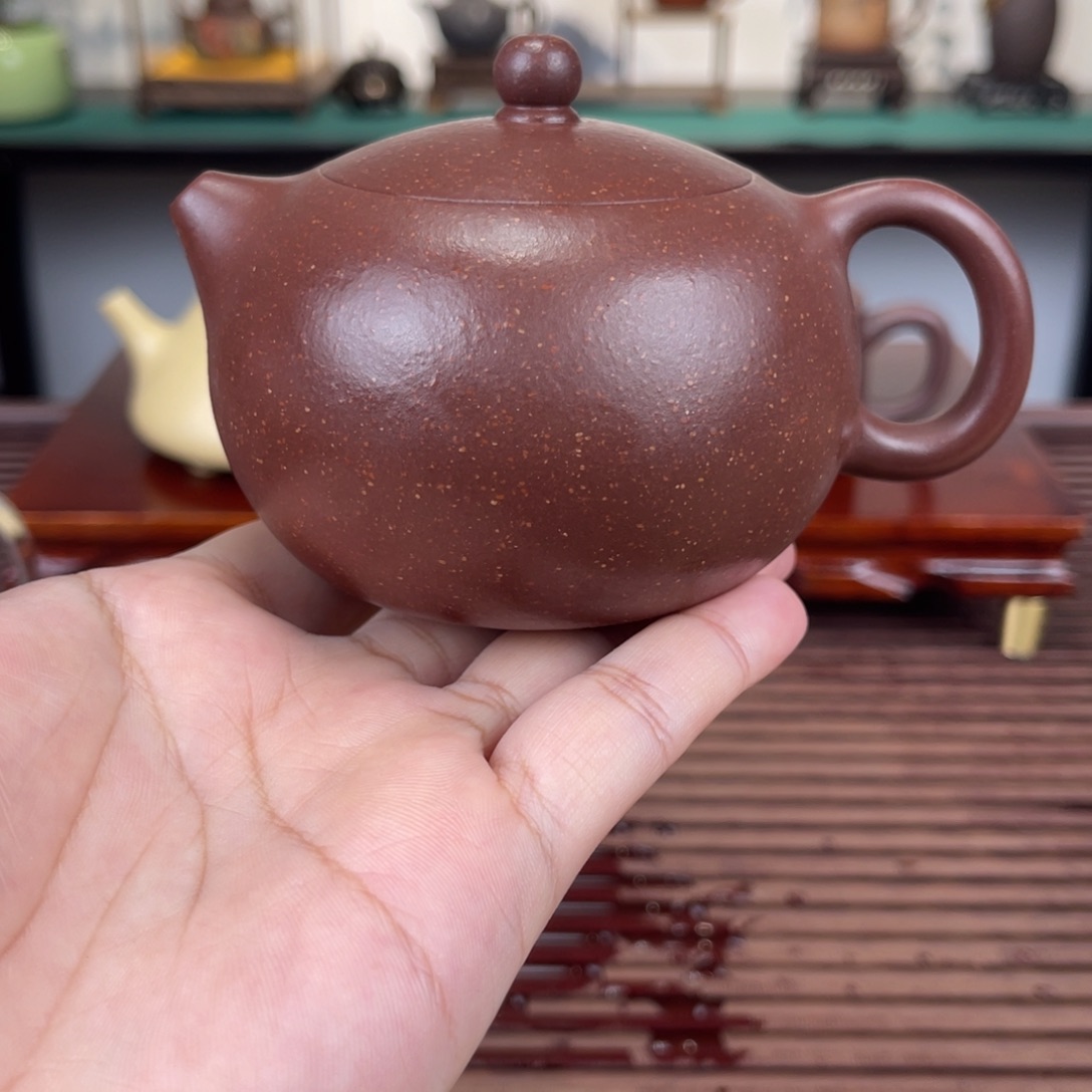 茶壶紫砂200毫升全手工底槽青西施