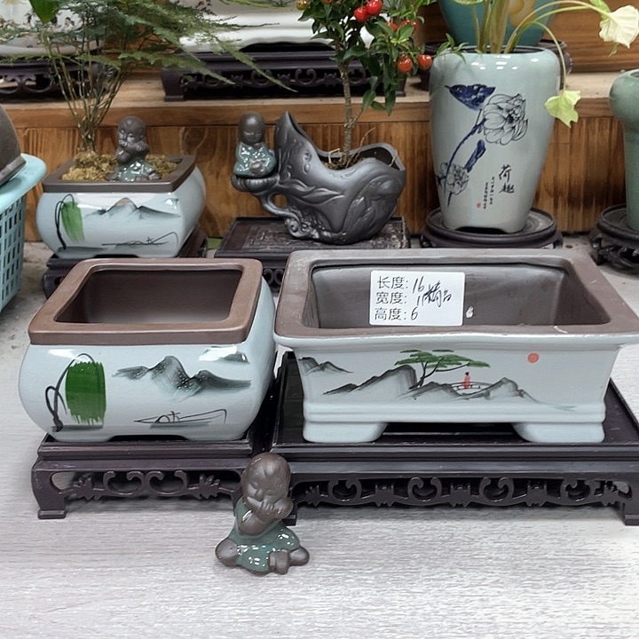 陶瓷花盆紫砂花盆福利抢购