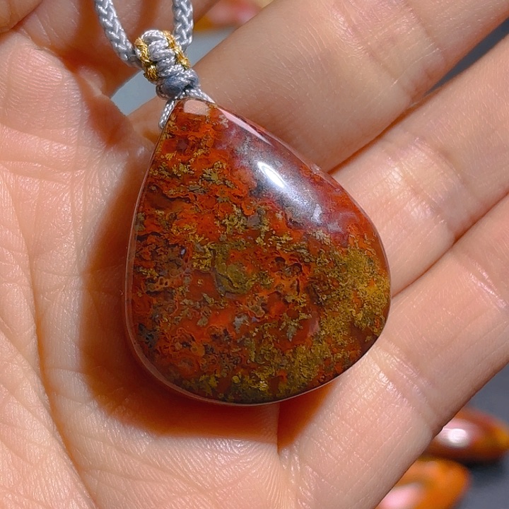 玛瑙/玉髓吊坠(不含链)未镶嵌