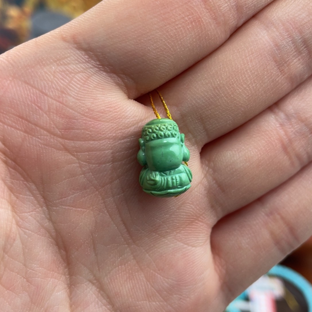 绿松石手链未镶嵌无相佛