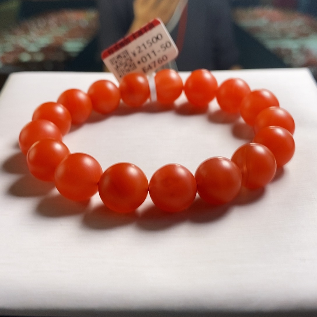 未镶嵌哑光  12mm  多样性发一南红玛瑙