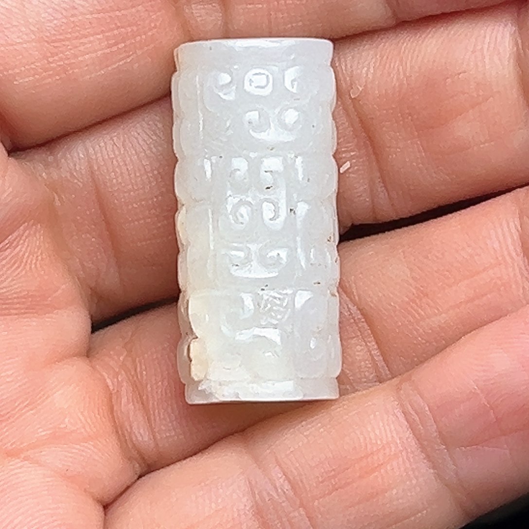 能***亮和田玉未镶嵌把件