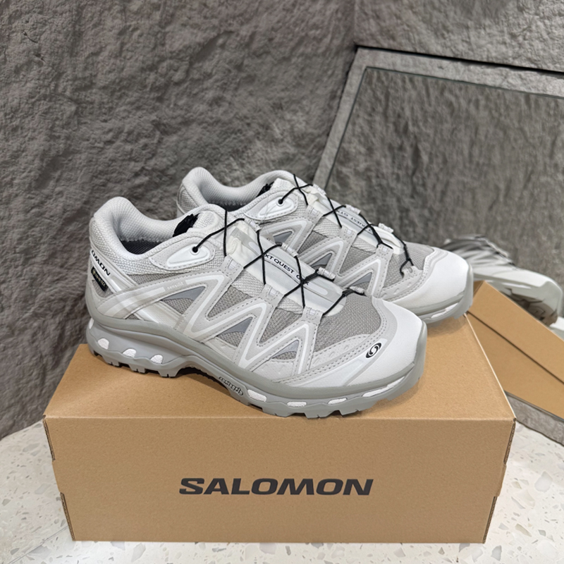 萨洛蒙SALOMON XT-QUEST GTX防水白色休闲百搭户外机能跑鞋474296