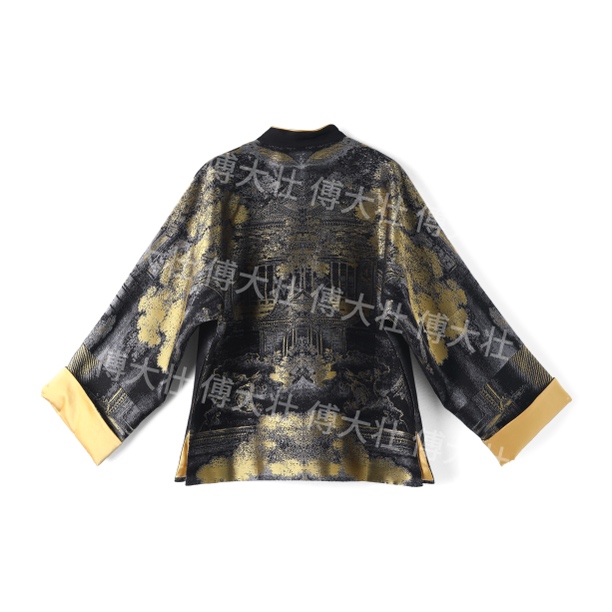 9001【汉宫秋月】上久楷宋锦外套新中式国风上衣100%桑蚕丝