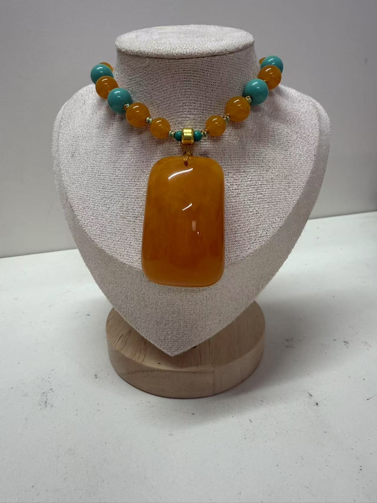 精品-无事牌项链吊坠