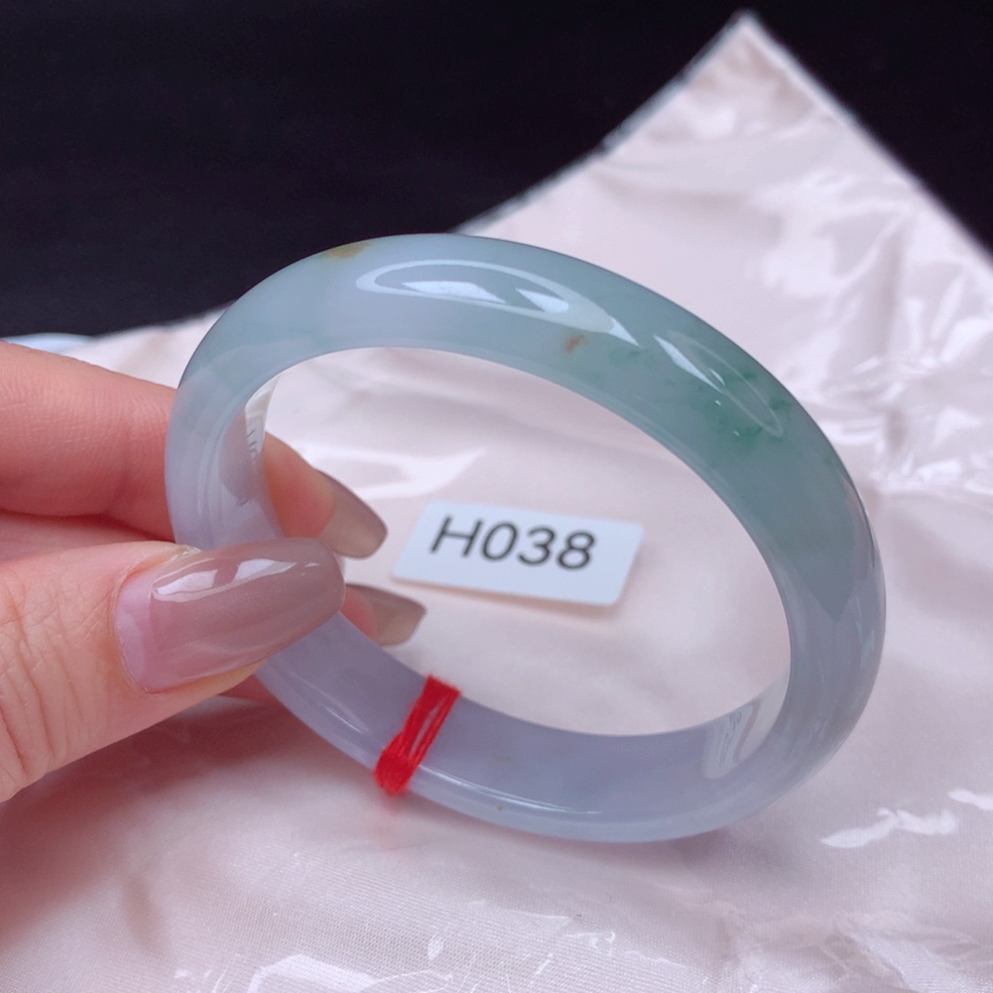 翡翠手镯未镶嵌手镯55贵妃