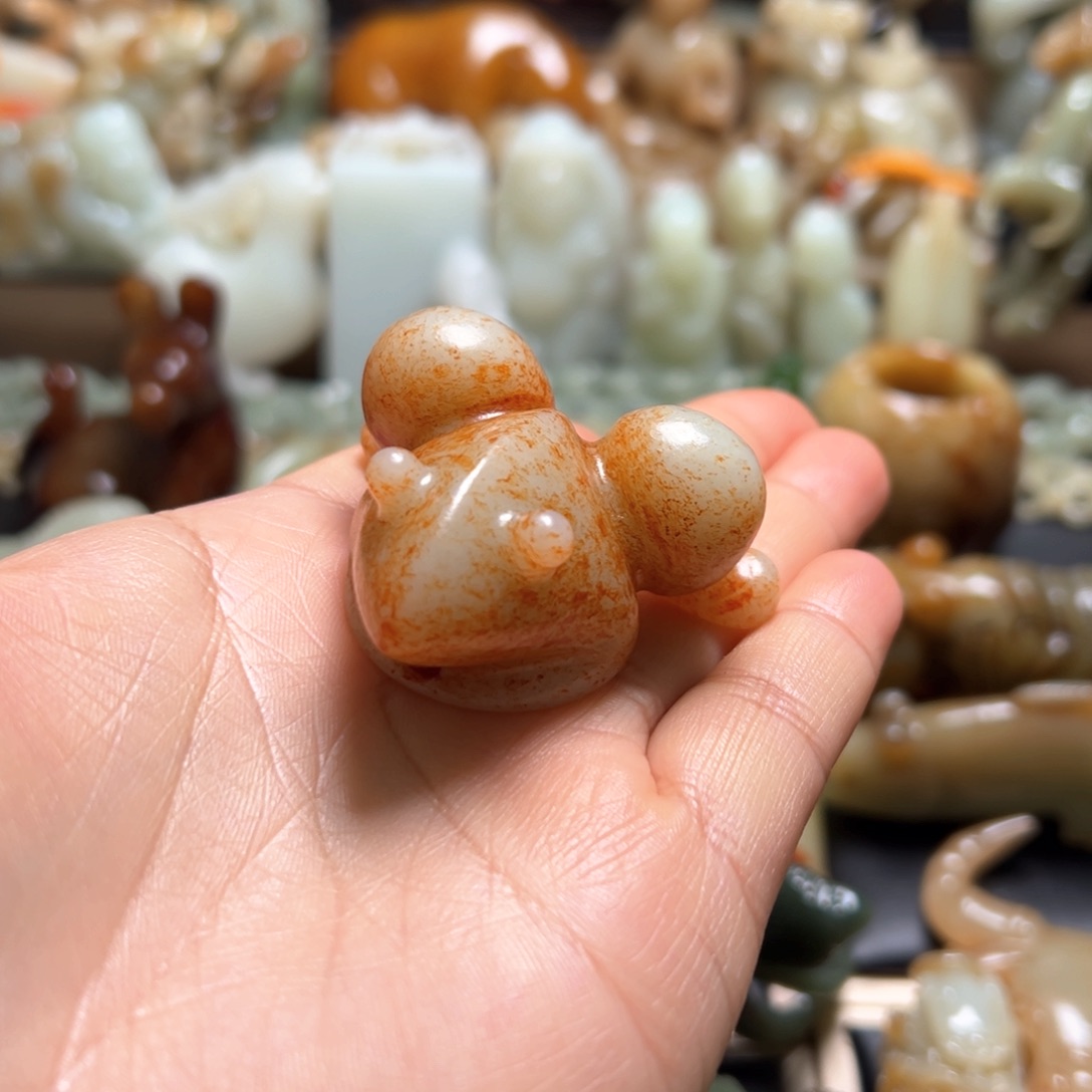 和田玉（糖玉）颈饰未镶嵌C****D