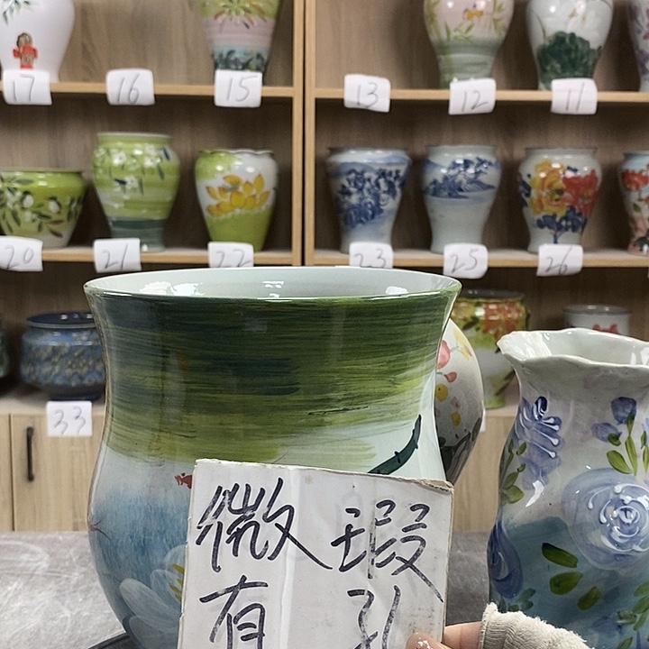 缸13xc景德镇陶瓷花盆