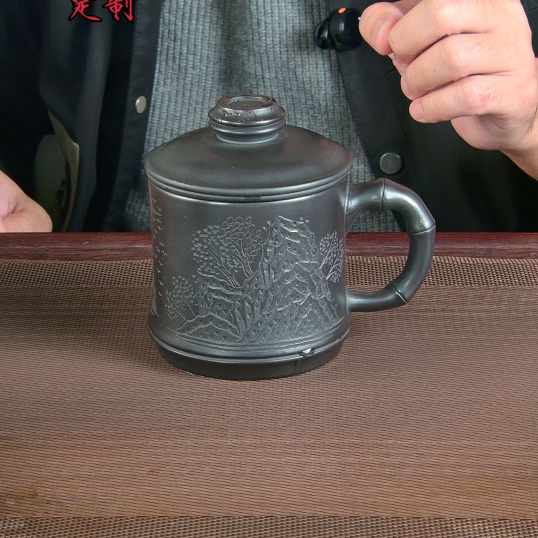 茶杯紫砂高档紫砂茶具套装