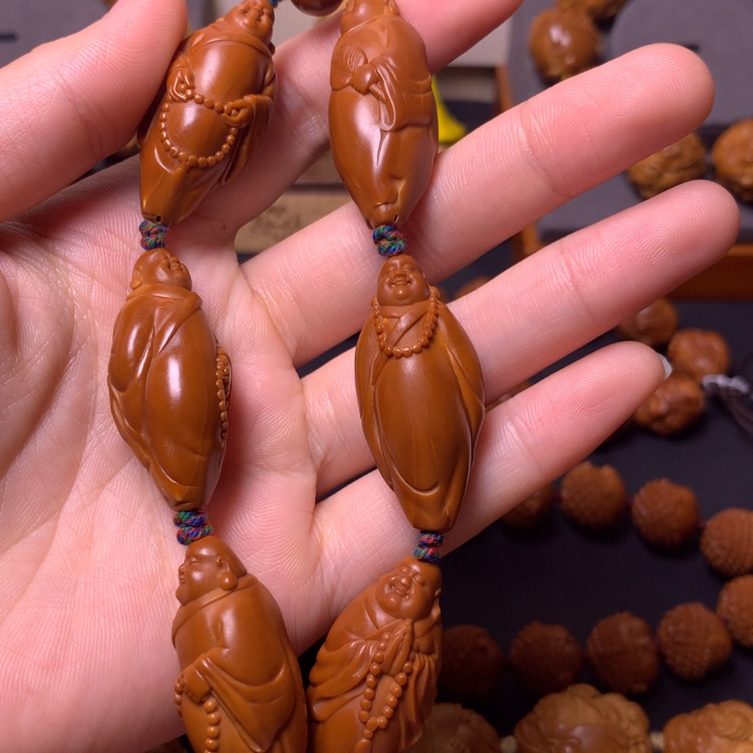 橄榄核手串/手链六合弥勒