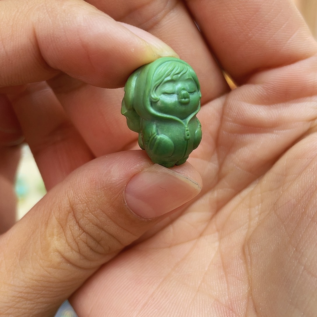 绿松石未镶嵌吊坠(不含链)